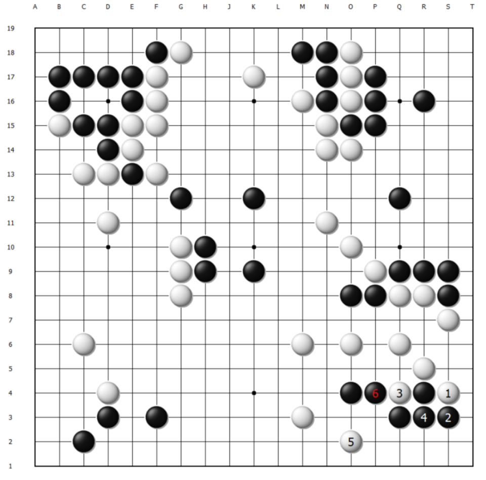 一下子使自, 棋有死活问